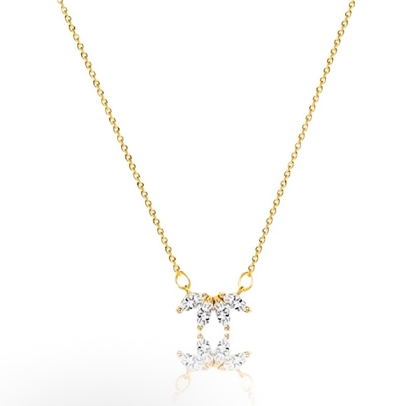 ⚜️𝟯𝟬%𝗢𝗙𝗙 𝗯𝘂𝗻𝗱𝗹𝗲𝘀 𝟯+⚜️ NEW CZ Floral Delicate Necklace - Picture 4 of 11